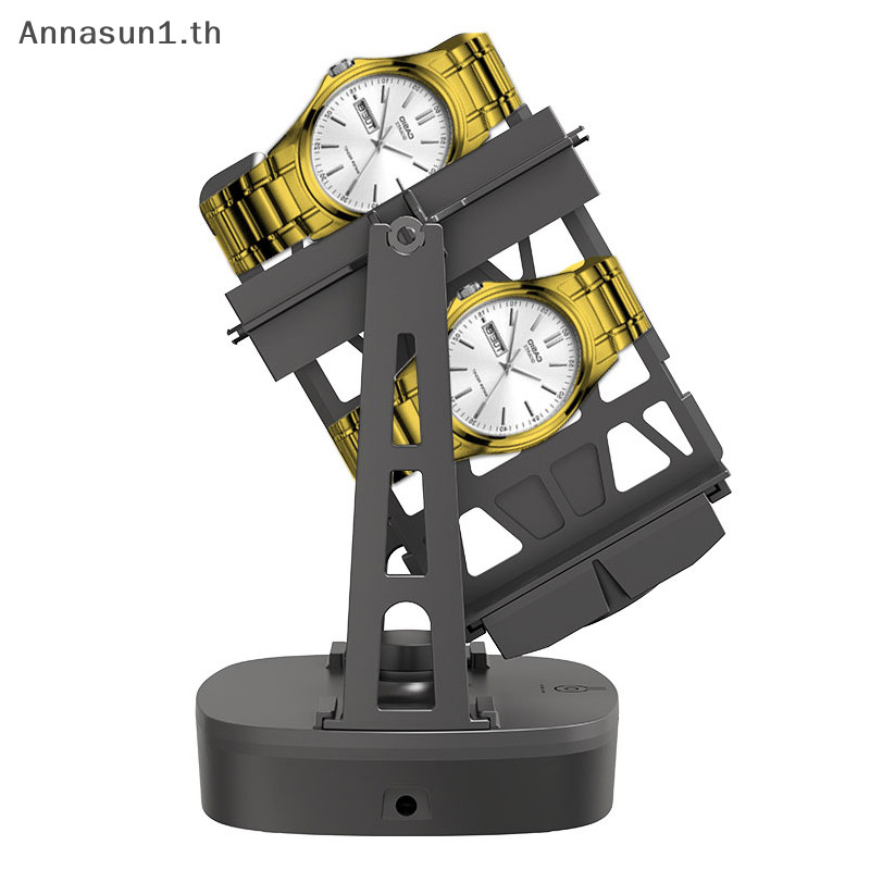 Annasun Winder อัตโนมัติ ไขลานเอง Mechanical Wind-Up ขนาดเล็ก Shaker นาฬิกากลไกไขลาน TH