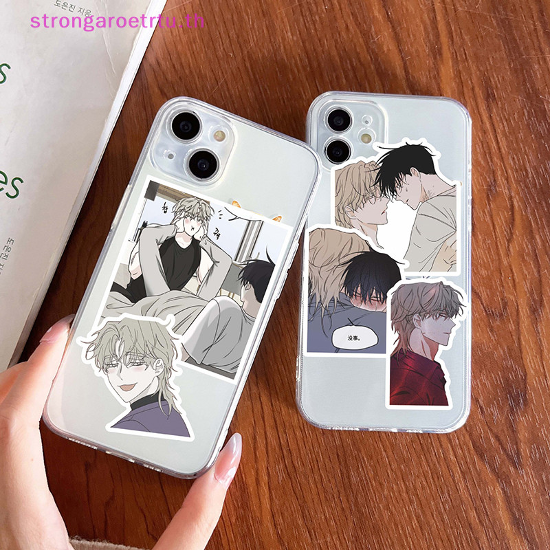 Strongaroetrtu 70 ชิ้นจิตรกร Night Manga สติกเกอร์ Yeon SeungHo Baek Nakyum เกาหลี BL Manwha สติกเกอร์น่ารักแล็ปท็อป DIY Decor ของขวัญ TH