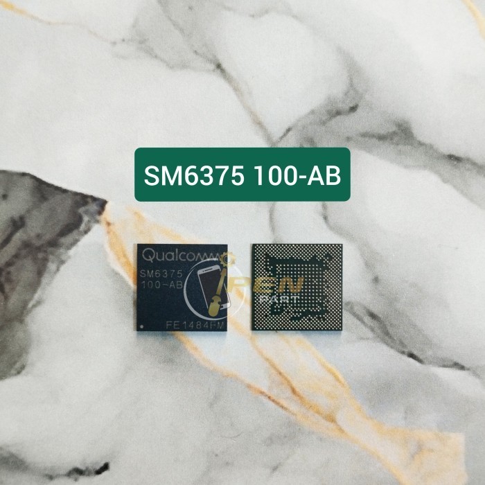 EC99 CPU IC SM6375 100-AB Redmi Note 11 Pro 5G ต้นฉบับใหม่ทดสอบ SM 6375