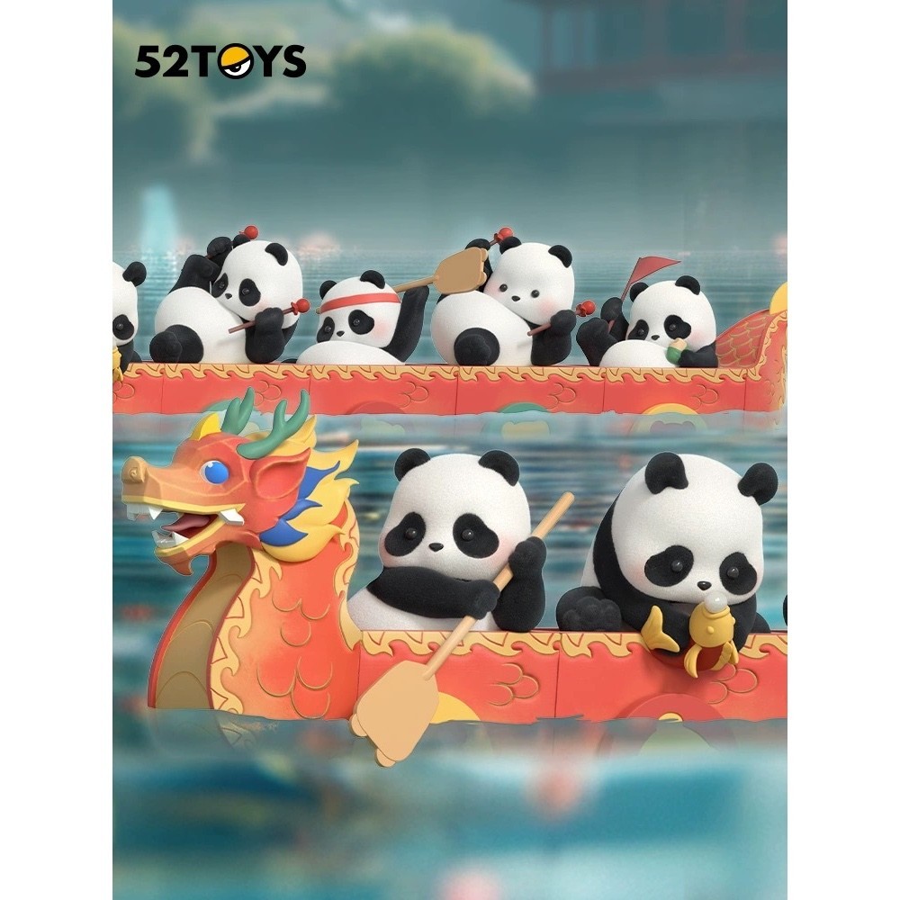 (พร้อมส่งจากไทย) Panda Roll Dragon boat Series เช็คการ์ด ไม่แกะตัว พร้อมส่ง แพนด้า น่ารัก แพนด้าโรล