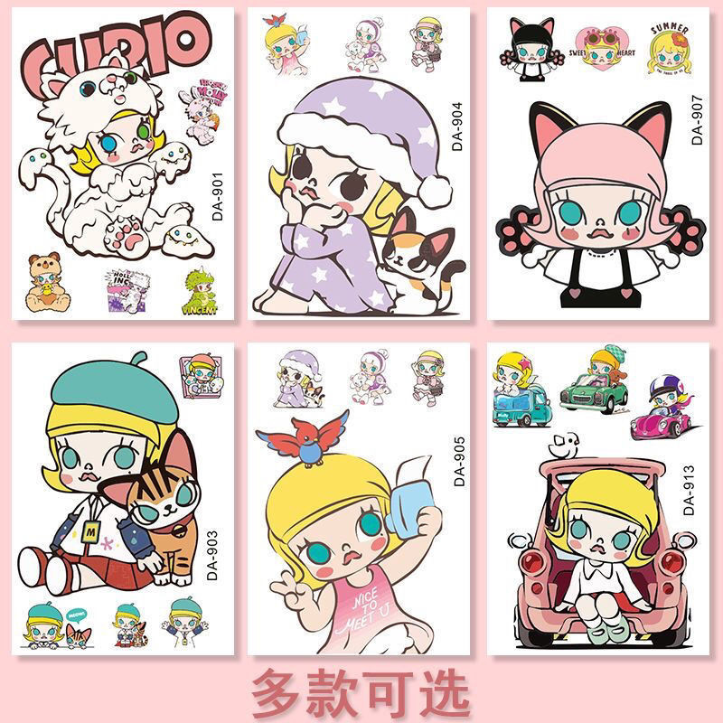 [พร้อมสต็อกสินค้าคงคลัง] สติ๊กเกอร์ติดรถ สติ๊กเกอร์ติดรถ การ์ตูนน่ารัก โผล่ มาร์ท มอลลี่ คอมพิวเตอร์