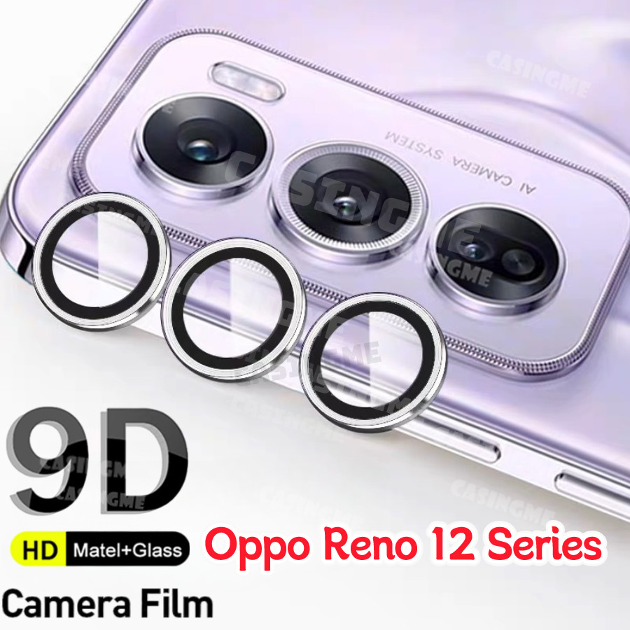 ซื้อ Oppo Reno12 12Pro 5G 2024 กล้องเลนส์ป้องกันโลหะแหวนกล้องสําหรับ Oppo Reno 12 Reno12 OppoReno12 Pro 12Pro 5G 4G 2024 กล้องกระจกนิรภัยป้องกัน