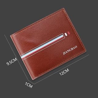 LD.shop กระเป๋าตังค์ใบสั้นสำหรับผู้ชายPU NG98