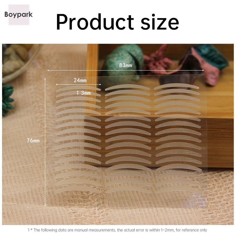 Boypark สติกเกอร์ตาสองชั้น เทปปิดตา ไร้รอย สีผิวธรรมชาติ รูปที่ 4