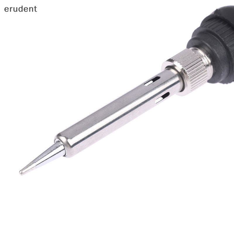 Erudent ปรับอุณหภูมิหัวแร้งไฟฟ้า 60W เชื่อมบัดกรีซ่อมเครื่องมือใหม่