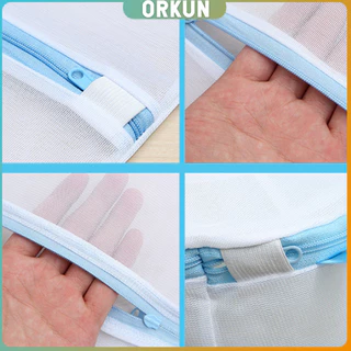 Orkun ถุงซักผ้า เนื้อละเอียด ถุงซักถนอมผ้า laundry bag