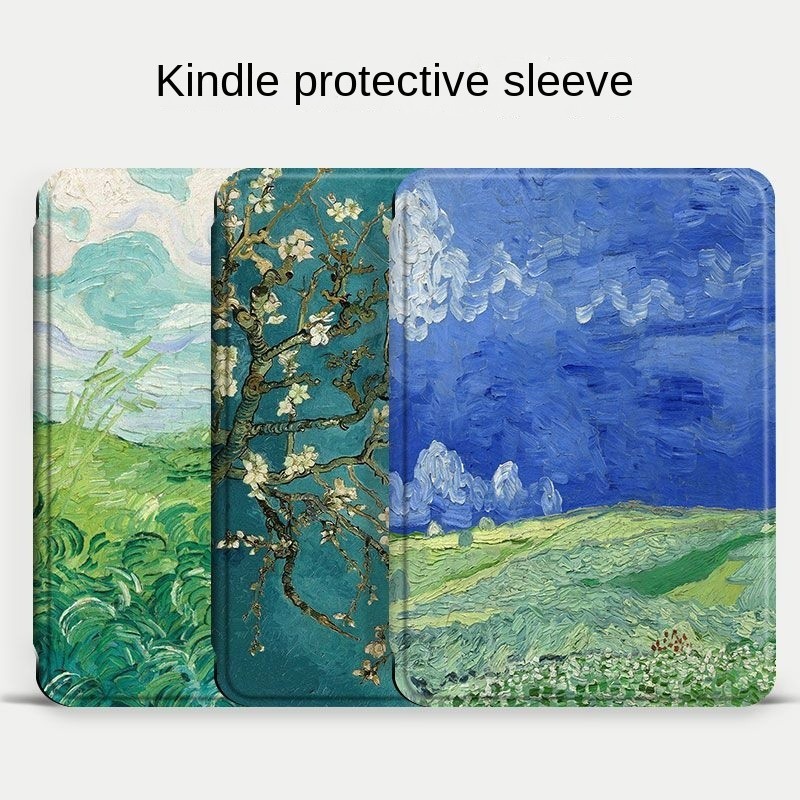 สําหรับปลอกจุดซองหนัง PU เข้ากันได้กับ Kindle Paperwhite 1 2 3 10th 6 นิ้ว 6.8 พื้นฐาน 11th 2021 202