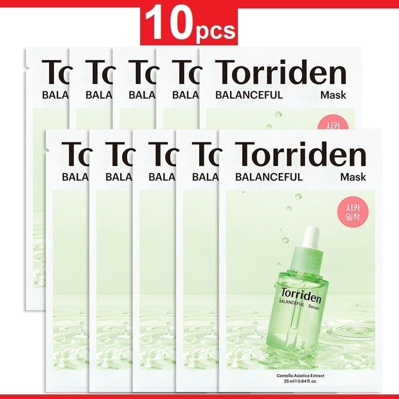 หน้ากาก Torriden BALANCEFUL Cica (10 แผ่น)