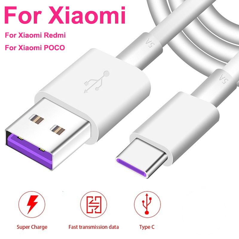 ชาร์จเร็วสุดสำหรับ Xiaomi Redmi 13 4G Redmi 13 13C 12 12C Note 13 12 12S Pro Plus 4G 5G ชาร์จเร็วสายเคเบิลข้อมูล TYPE-C สำหรับโทรศัพท์ Redmi ทั้งหมดสาย USB