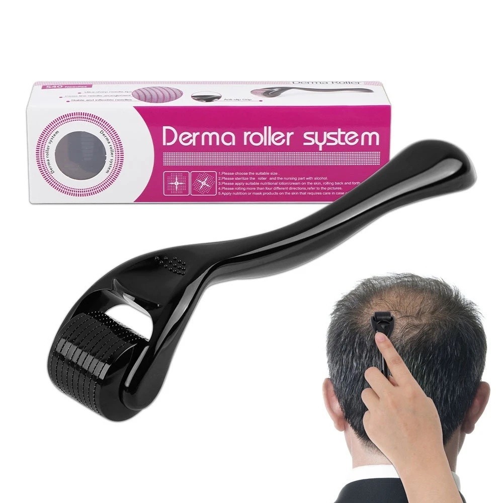 ลูกกลิ้ง Derma Titanium ขนาด 0.25/0.3 มม. ป้องกันผมร่วง 540