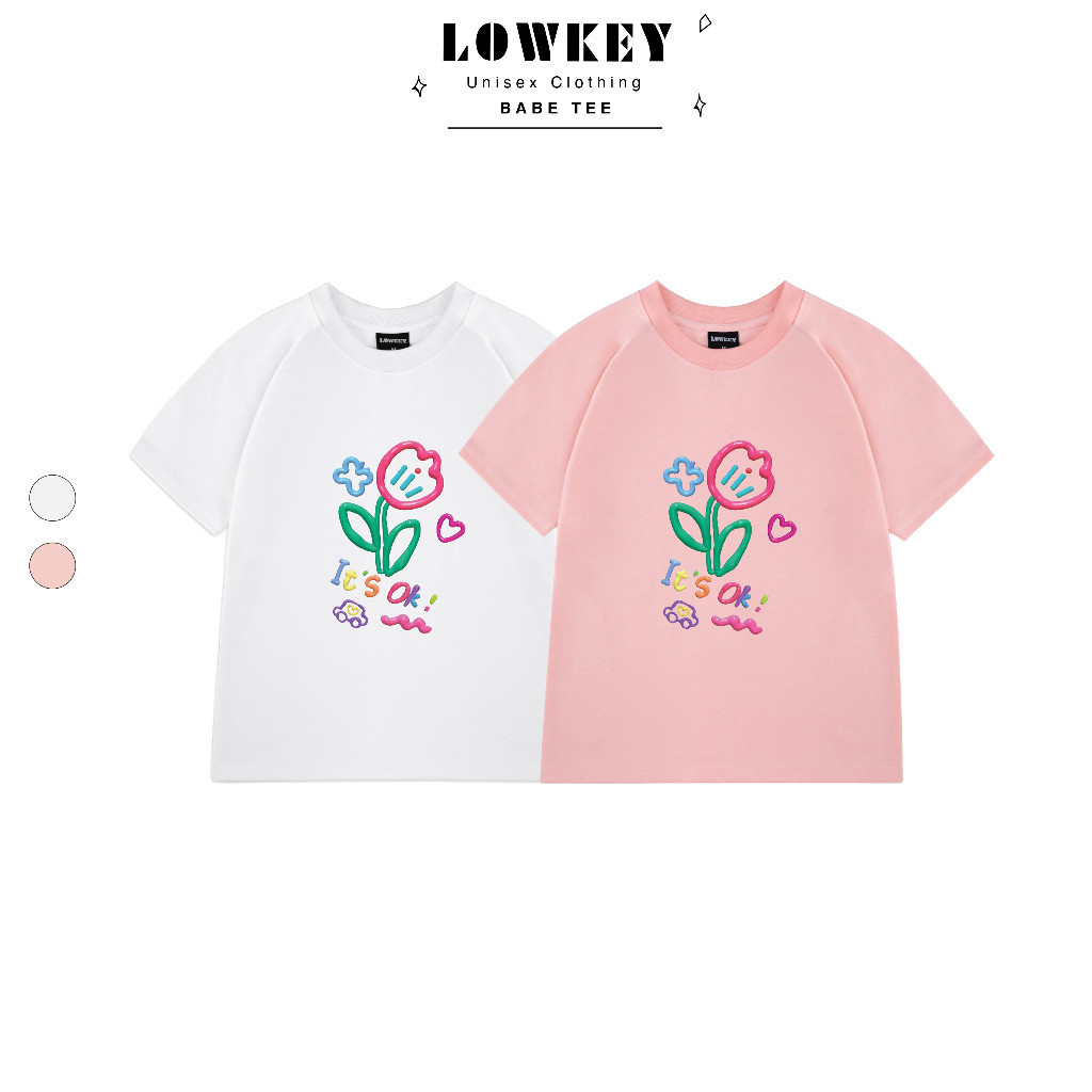 เสื้อยืด baby tee Its ok K4001 - Cool Cotton