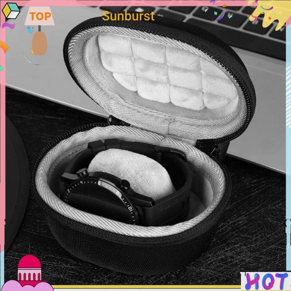 กระเป๋าใส่แบบแข็ง กระเป๋าเก็บป้องกัน EVA สําหรับ Galaxy Watch5/Watch 4 Classic [Sunburst11.th]