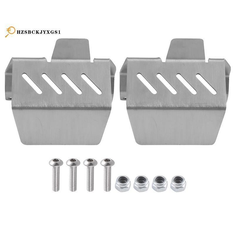 สําหรับ YiKong YK4102 YK4103 YK6101 YK4082 YK4083 โลหะด้านหน้าและด้านหลังเพลาเกราะแชสซีเกราะ RC รถอะ