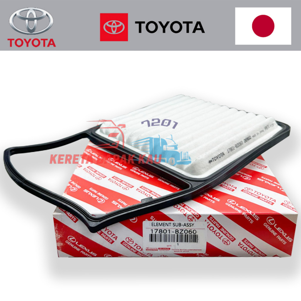 TOYOTA BZ060/BZ050 AIR FILTER AVANZA 1.5CC (17801-BZ050/BZ060)