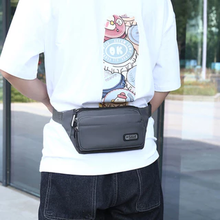 (w76)กระเป๋าคาดอกคาดเอว รุ่น R Sport ผ้าไนล่อนหนา 5ช่องซิป
