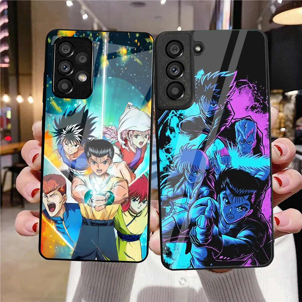 Yu Yu Hakusho 01 กระจกนิรภัยเคสโทรศัพท์สําหรับ Samsung Galaxy A11 A14 A20 A30 A22 A32 A33 A34 A40 A4