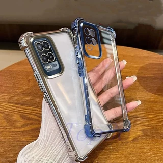 เคส OPPO A54 เคสโทรศัพท์โปร่งใสสี่มุมป้องกันการตก SJDK