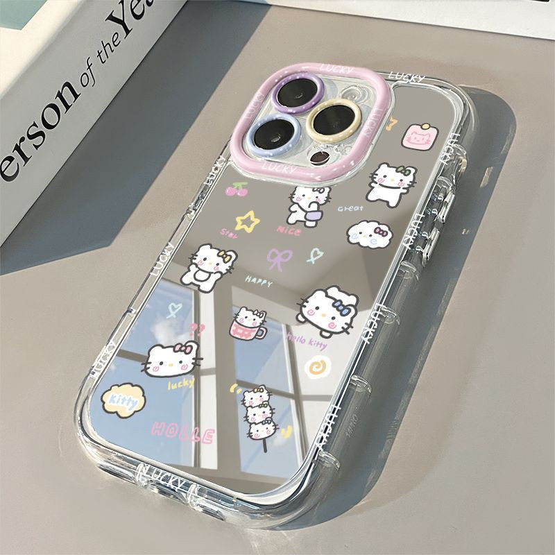 🍰🍰เข้ากันได้กับเคส iPhone16 Pro Max iPhone15ProMax 14 iPhone13 iPhone 11 X XR XS  เคสโทรศัพท์-HLJMNY
