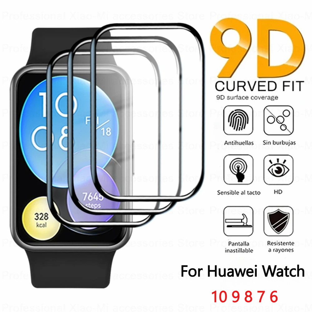 1PCS ป้องกันฟิล์มนุ่มสําหรับ Huawei band 11 Pro 10 9 8 7 6 ป้องกันหน้าจอเต็มรูปแบบสําหรับนาฬิกา Huawei Fit3 ไม่มีแก้ว