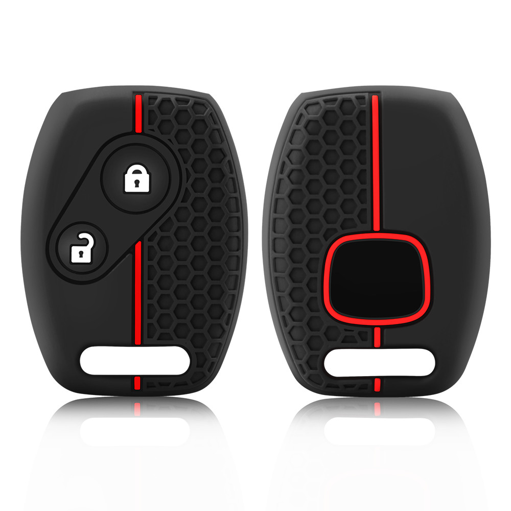 สําหรับ Honda Jazz FRV Accord Civic CR-V 2008 Crz Insight Fit SRV Chord 7 Gr8 150 R ซิลิโคน 2 ปุ่มกุ