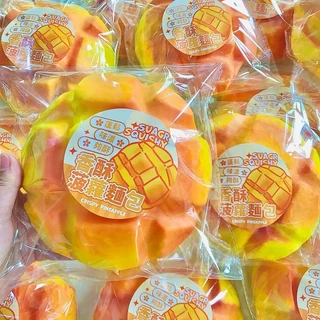 Sugar squishy บันเมล่อนจัมโบ้ ขนาดใหญ่ นุ่มนิ่ม เนื้อดี ชิ้นใหญ่ บีบฟินมาก