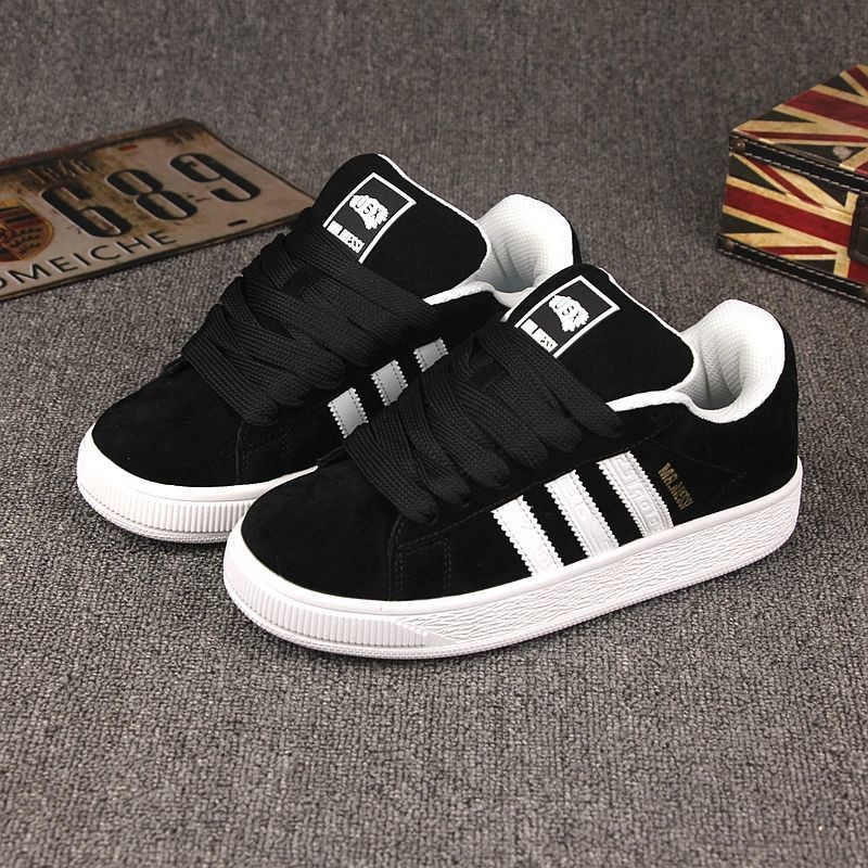 รองเท้าลําลอง Spring Stripes Heightening Bread Shoes Couple Classic ins Casual All-Match Retro รองเท้าผ้าใบ s