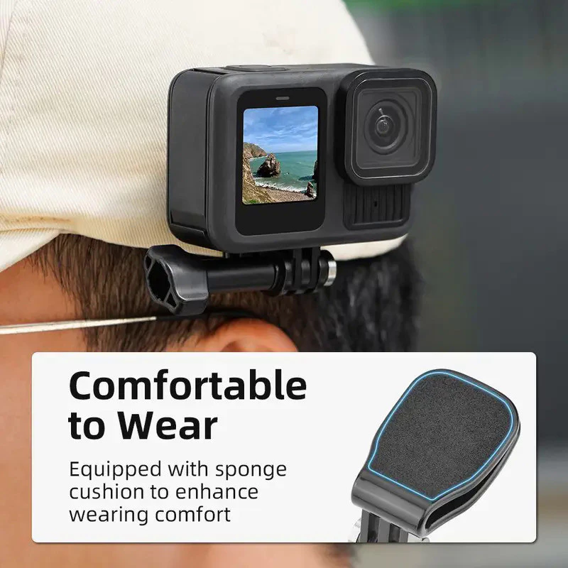 คลิปติดหมวกหมุน 360 องศา สำหรับ Insta360 GO 3/GO 3S thumbnail 4