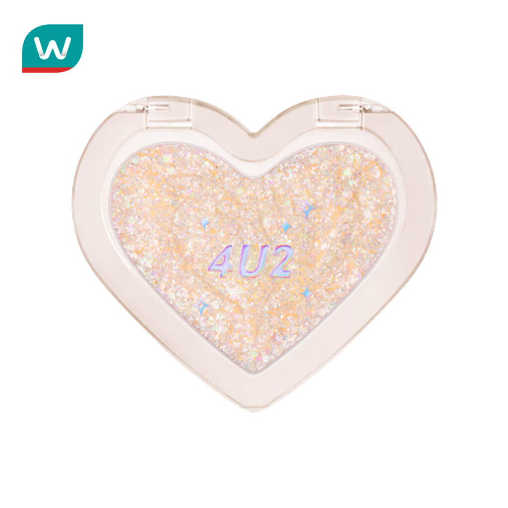 4U2 โฟร์ยูทู ฮาร์ท บลัช 3.4ก. 01 กลิตเตอร์ แอนด์ แกลม