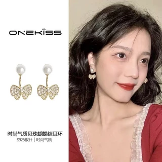 ต่างหูเกาหลีทุกการแข่งขันต่างหูแฟชั่นมุกสีทอง
