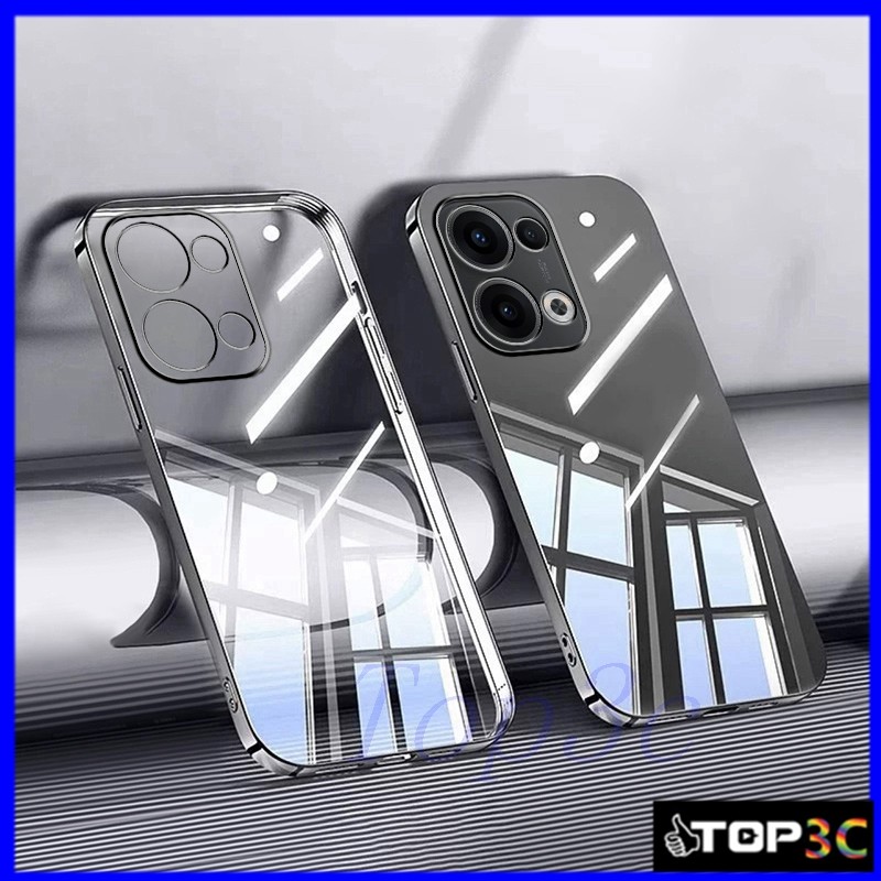 เคส OPPO Reno 13 Pro 5G/Reno 13F 5G/12 Pro/12F/11Pro/11F/Reno 8T 5G ซิลิโคนใส soft shell anti drop เคสป้องกันโทรศัพท์ SFDK