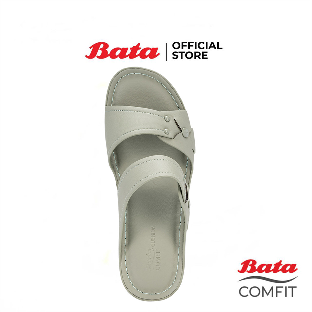Bata บาจา Comfit รองเท้าเพื่อสุขภาพ สูง 3 นิ้ว สำหรับผู้หญิง รุ่น LILLY สีเขียว 7017228 สีกรมท่า 7019228