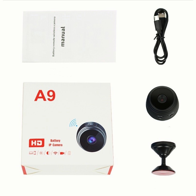 กล้องวงจรปิดไร้สาย Wifi Hd ขนาดเล็ก เพื่อความปลอดภัย