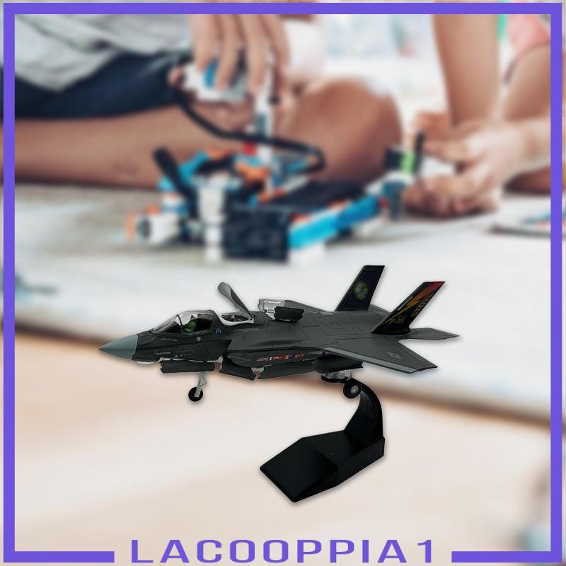 [Lacooppia1] 1/72 Scale F35 Jet Model Collection พร้อมขาตั้ง Attack Fighter Plane