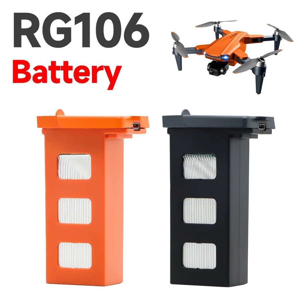 แบตเตอรี่โดรน RG106 ของแท้ 7.4V 3800mAh แบตเตอรี่สำหรับโดรนกล้อง RG106 pro แบตเตอรี่ Lipo แบตเตอรี่ 