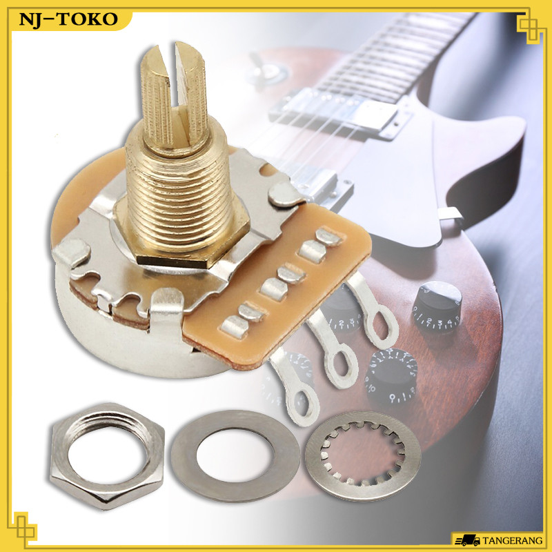 กีตาร์ Potentiometer A250K B250K A500K B500K ความไวสูงกีตาร์ไฟฟ้า Potentiometer Bass กีตาร์ Potentio