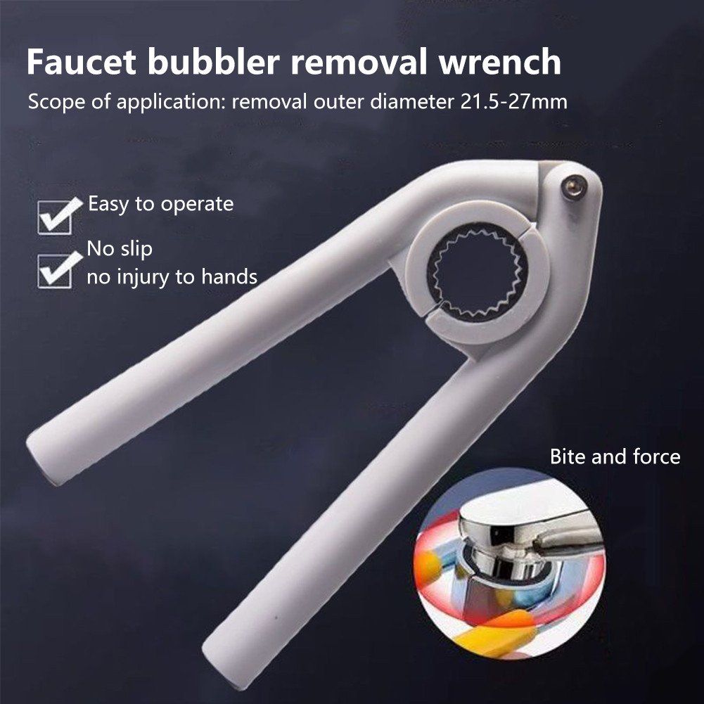 ประแจหัวฉีดก๊อกน้ำประแจก๊อกน้ำติดตั้งเครื่องเติมอากาศประแจเครื่องมือกำจัดหน้าจออุปกรณ์หลวมพิเศษ