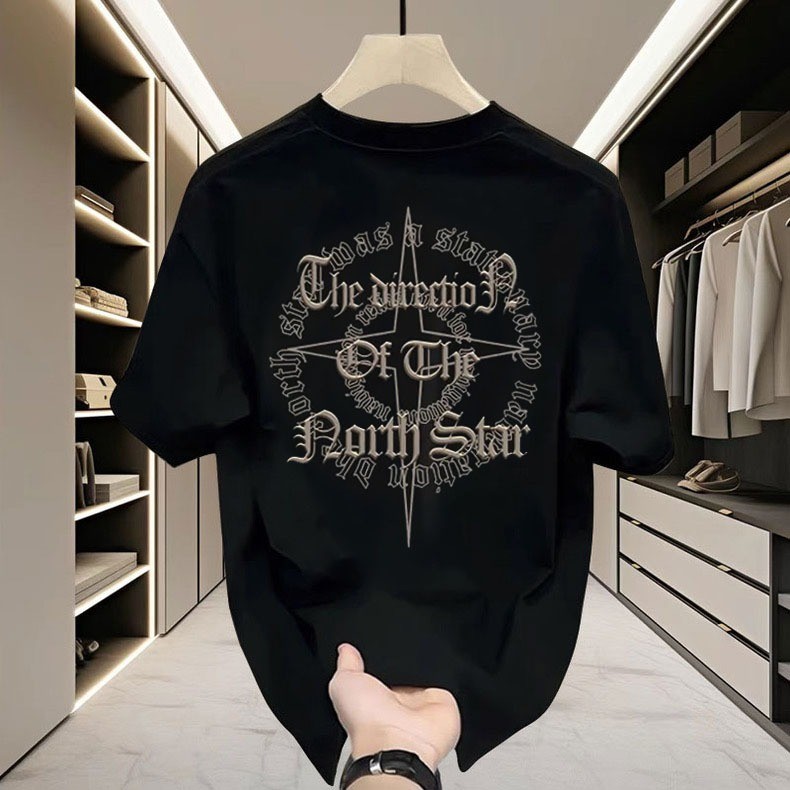 💥เสื้อยืดผู้ชาย เสื้อยืด oversize เสื้อสตรีท เสื้อยืดคอกลม เกรดพรีเมียม เสื้อคอตตอน100% ใส่สบาย ลาย DORTH STAR