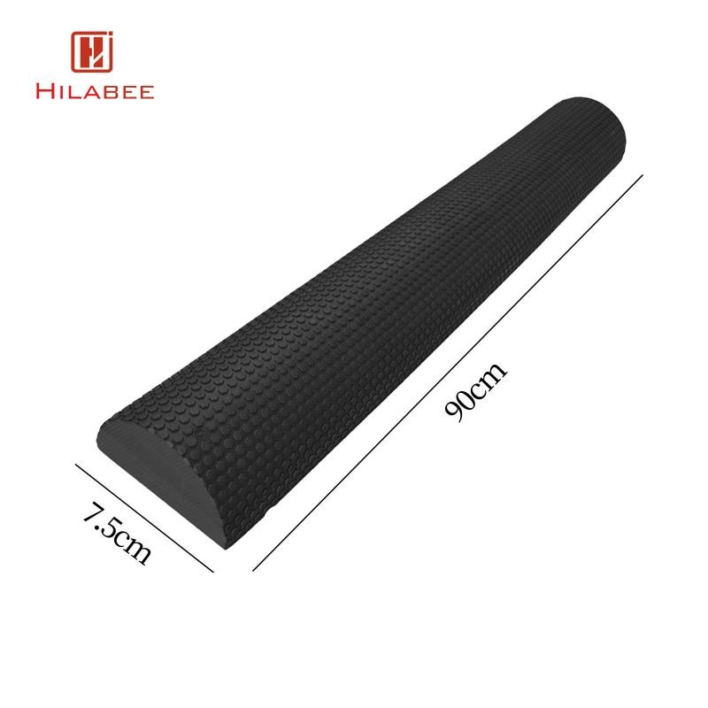 Hilabee Half Round EVA Foam Roller Half Roller Foam Yoga Blocks Balance Heavy Duty Anti Slip Half Round Foam Roller สําหรับยิม ราคา ถูกที่สุด ดีลบีเคเค แกลเลอรีภาพที่ 2