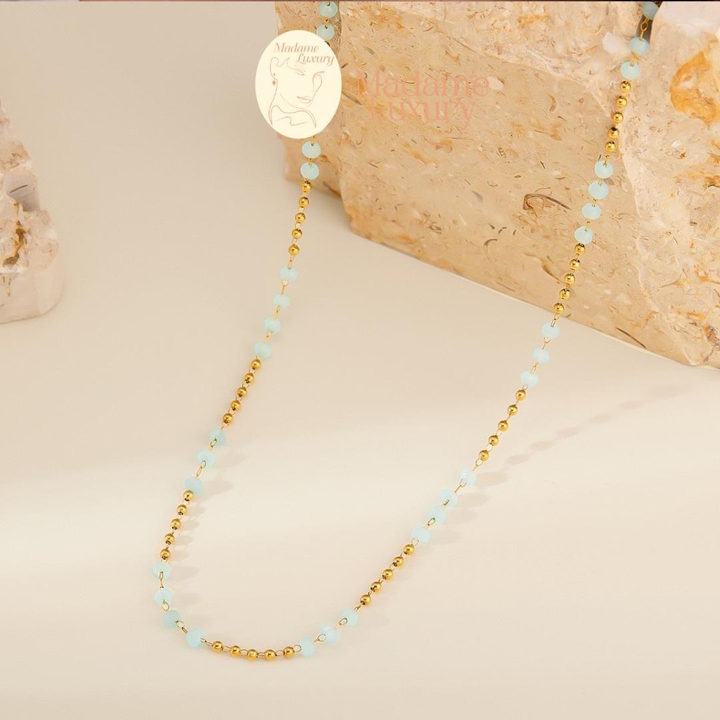 Madame luxury - สร้อยคอ สร้อยคอสไตล์เกาหลี พร้อมจัดส่งในไทย N141