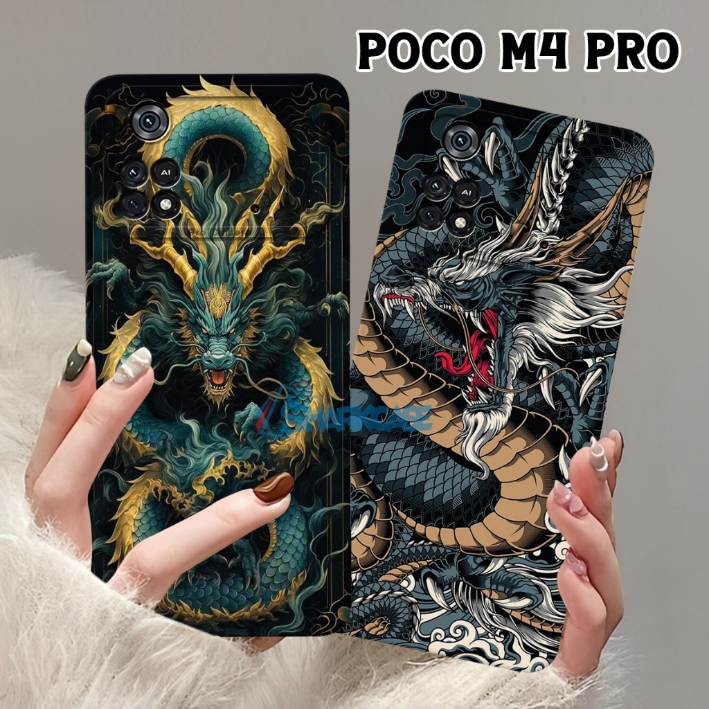 HP [SHARK CASE] Softcase REDMI POCO M4 PRO 4G M3 M4 M5 M5S M3 PRO 5G NOTE 13 12 11 11S 10 10S 9 8 7 