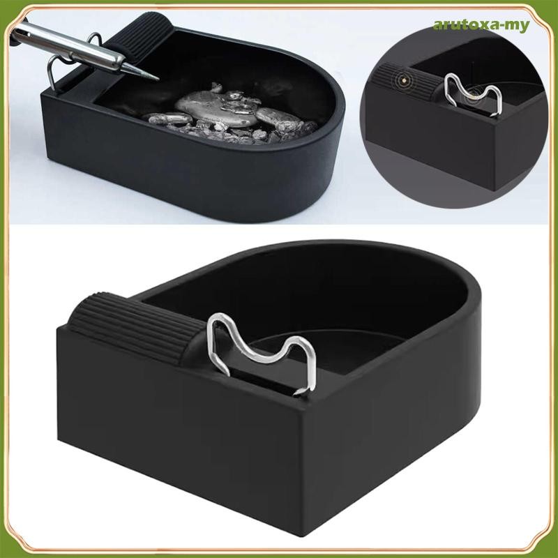 [ArutoxaMY] Tin Doss Collection Box Tin Storage Case ดีบุกตะกรันกรณีเครื่องมือทําความสะอาด Solder Sp