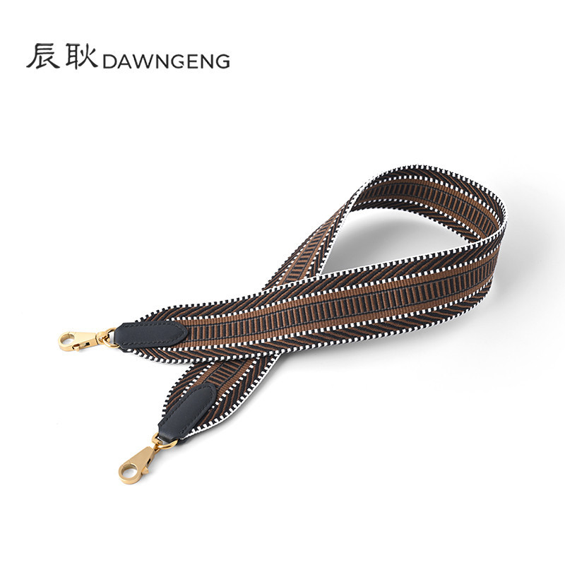 Chen Geng ดัดแปลง kelly28 32 ทอ Jacquard สายสะพายกว้าง Evelyn Gypsy Decompression กระเป๋าสะพายสายคล้