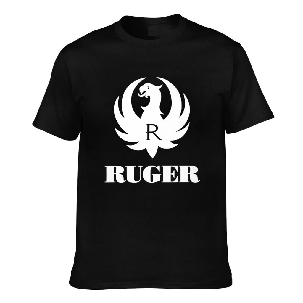 เสื้อยืดสําหรับผู้ชายโลโก้ Ruger Vintage