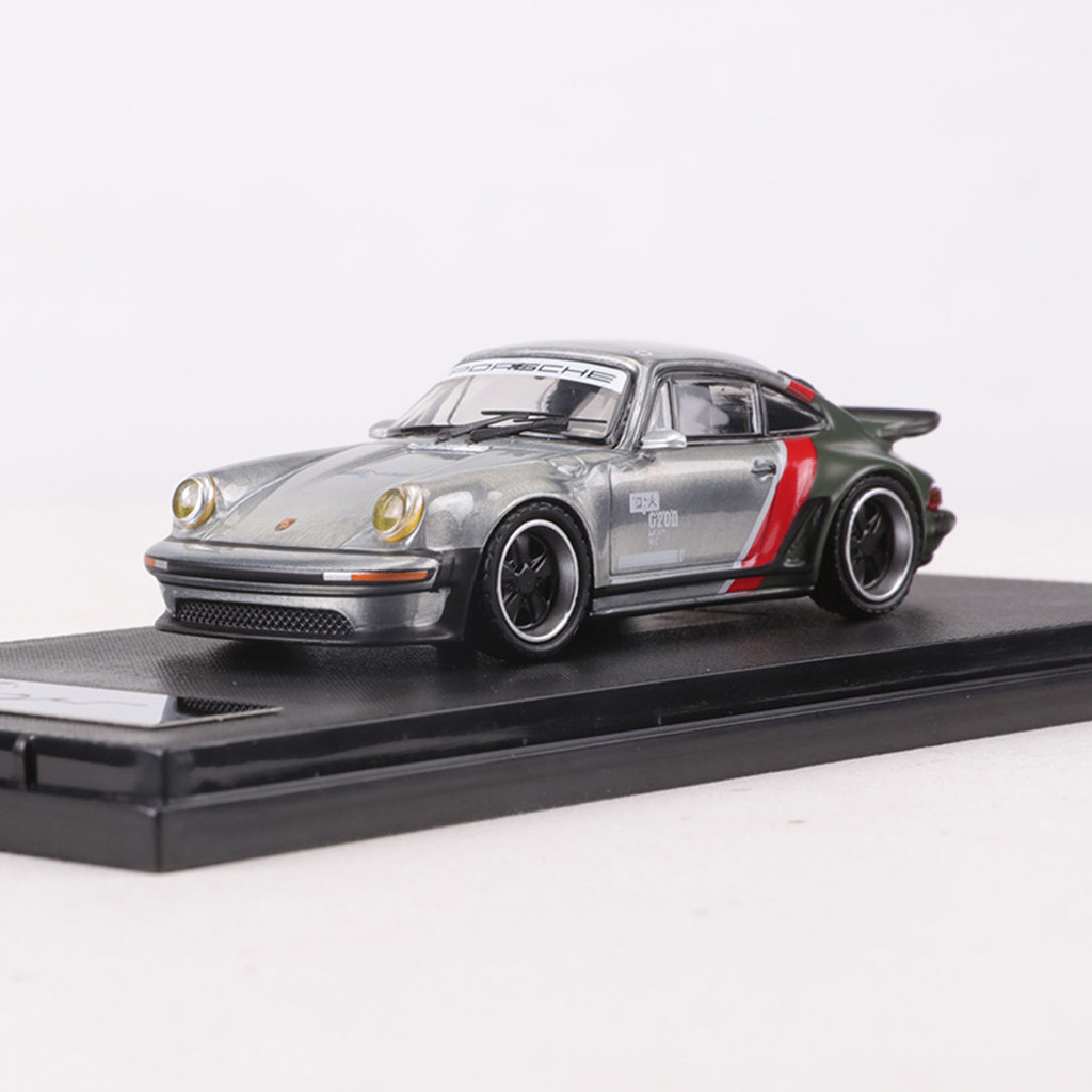 โมเดลรถยนต์จําลอง Rhino 1: 64 Porsche 930 Singer Turbo ดัดแปลง
