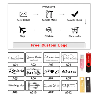JASTER 1PCS ฟรีโลโก้ USB 2.0 แฟลชไดรฟ์ 128GB Key Chain ของขวัญ Pendrive 64GB ปากกาหมุนได้ 32GB เลเซอร์แกะสลักแฟลชไดรฟ์ 16GB พร้อมการออกแบบ Thumbdrive 8GB Memory Stick 4GB