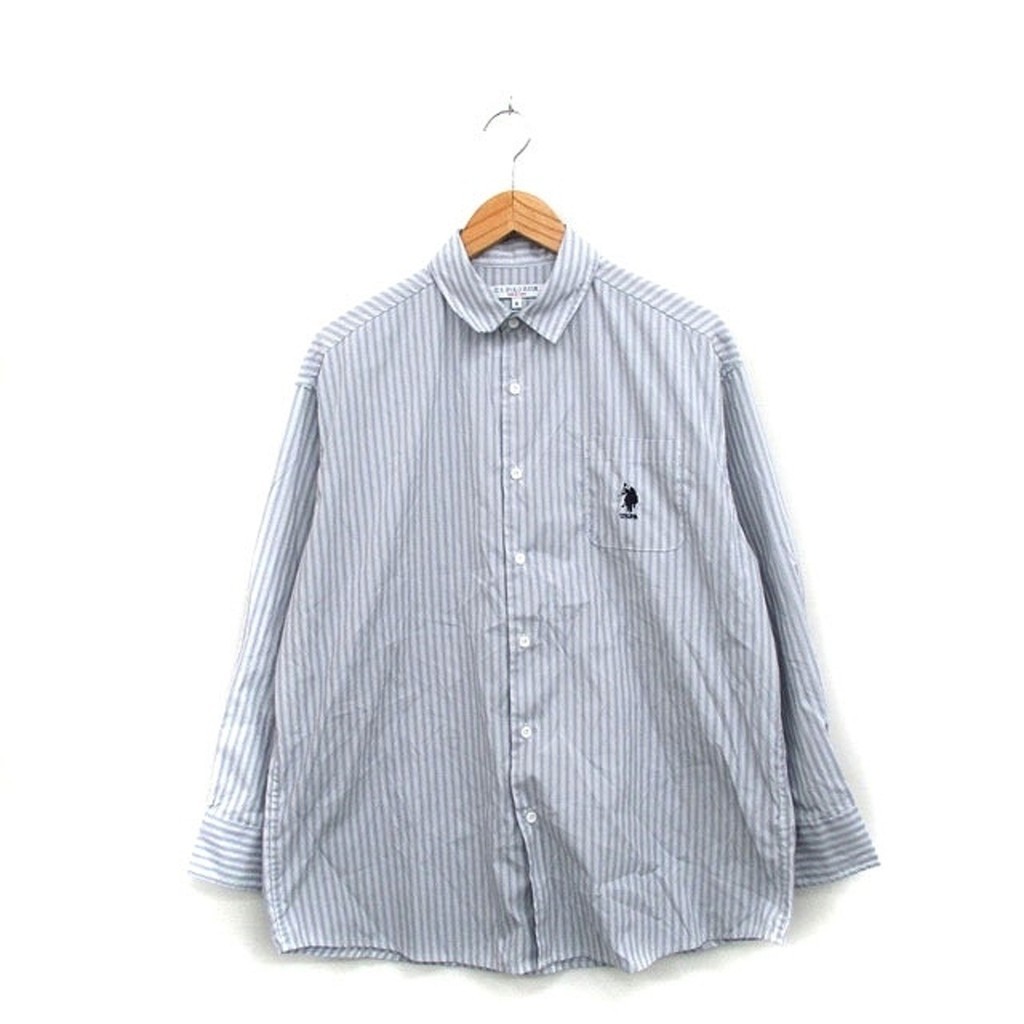 US POLO ASSN U.S. POLO ASSN. shirt long sleeve chest pocket Direct from Japan Secondhand