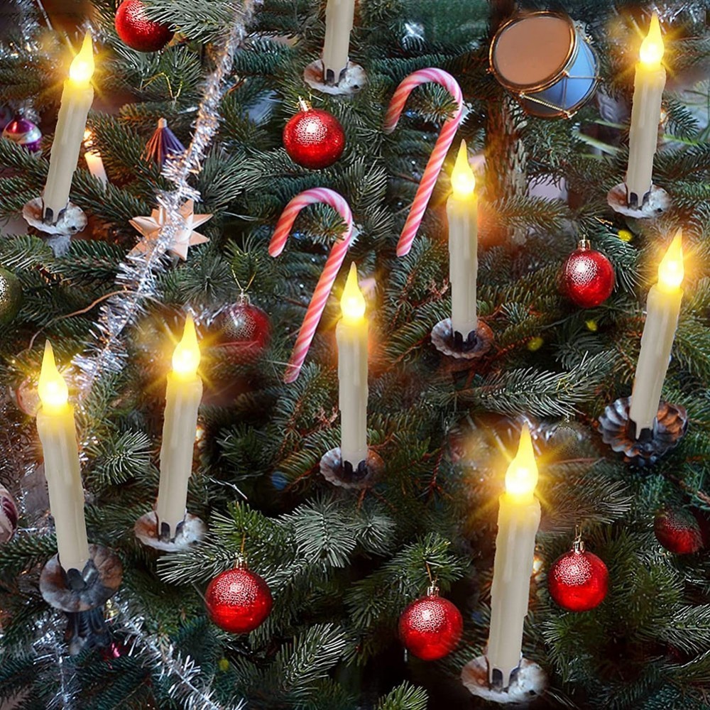 【Fairland CL】Holiday Decorations LED Floating Candles Faux Candles Halloween Decoration