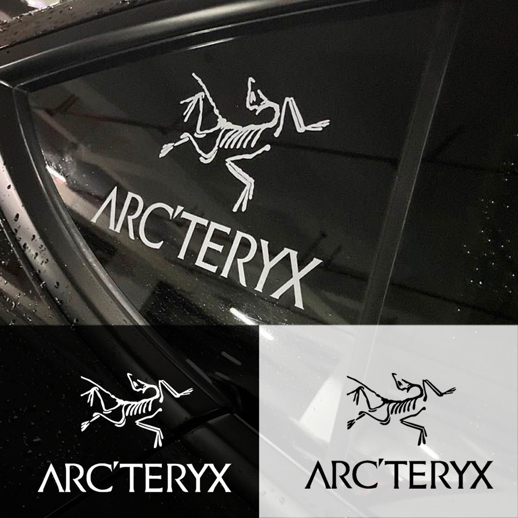 Arcteryxสะท้อนแสง สติ๊กเกอร์ Vinyl เทปกันรอย ตกแต่งรถ ตัด รถไฟฟ้า รถยนต์ หน้าต่าง หมวกกันน๊อค ไฟท้าย