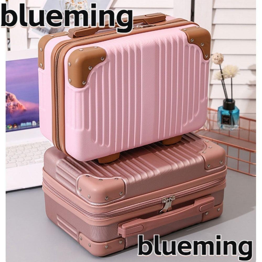 Blueming2 กระเป๋าเดินทาง กระเป๋าเครื่องสําอาง 14 นิ้ว สําหรับผู้หญิง