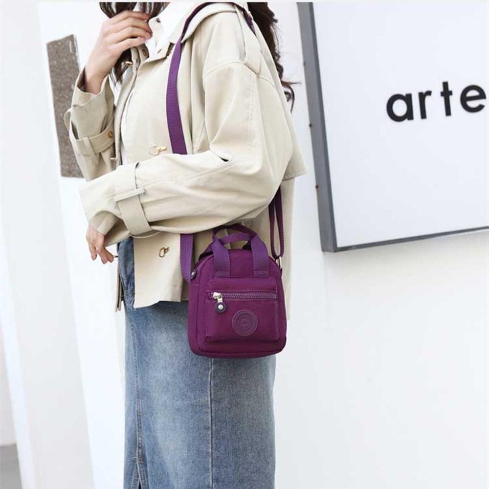 Mih กระเป๋าสะพายขนาดเล็ก,ไนลอนความจุสูงกระเป๋าโทรศัพท์มือถือ,CrossBodyกระเป๋าสบายๆมินิหญิงกระเป๋าMessengerกระเป๋าถือผู้หญิง